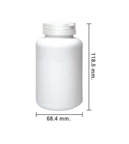 ขวดยาเม็ด ขนาด 300 มล. BRN45-300