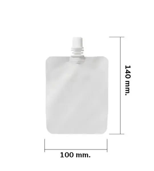 AMP01-13 ซองฟอยล์ อลูมิเนียมก้นตั้ง